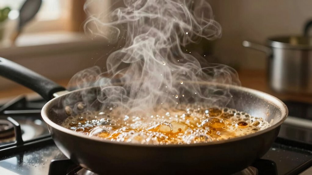 frying increases indoor particles
