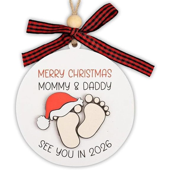 Baby Expecting 2025/2026 Ornament Gift for Parents