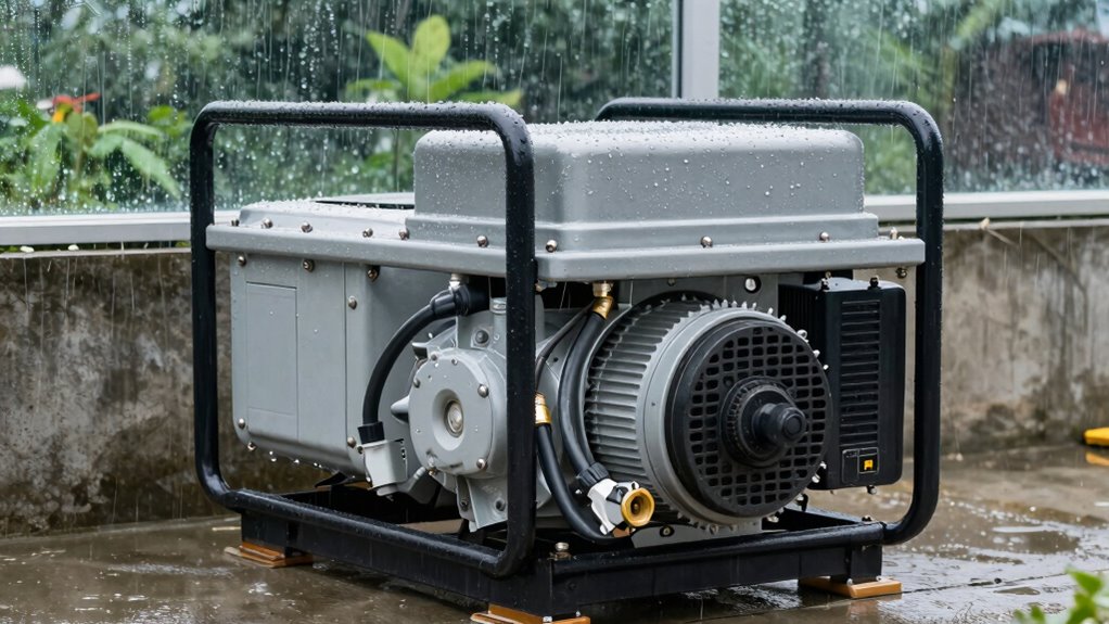 generator safety in rain
