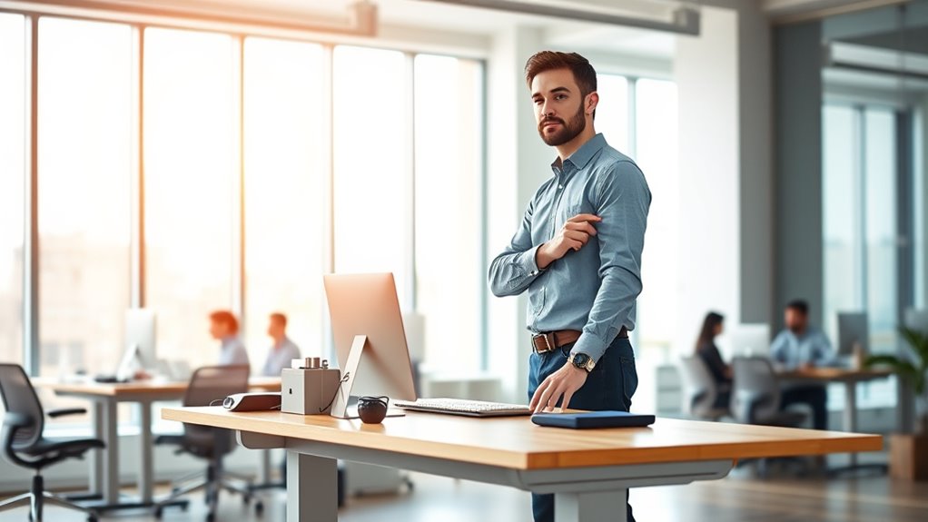 gradual sit stand transition plan