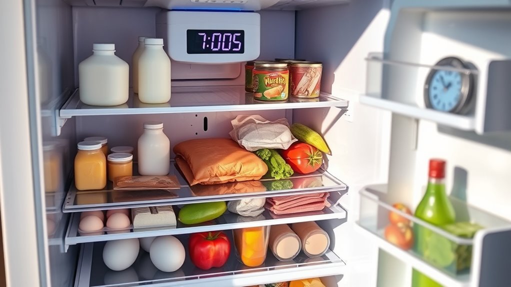 handle food safely during outages