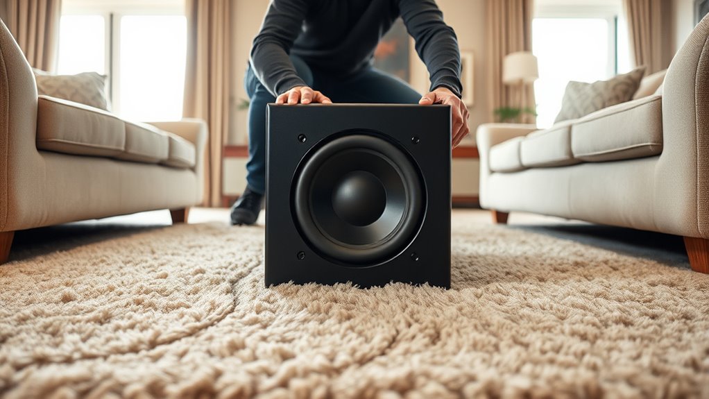 hands on bass placement technique