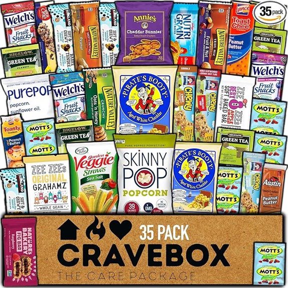 CRAVEBOX Healthy Snack Box Variety Pack