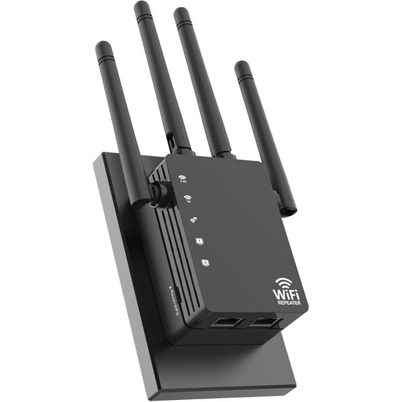 WiFi Extender with 4 Antennas 1200Mbps 3 Modes