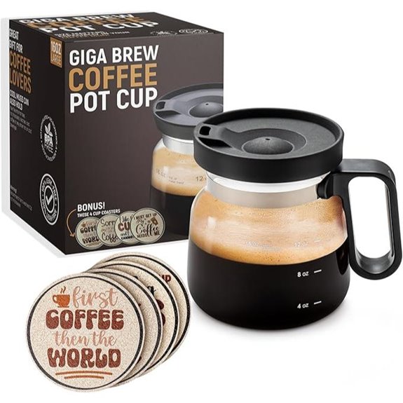 Funny Coffee Mug with Cork Coasters - Perfect Gift