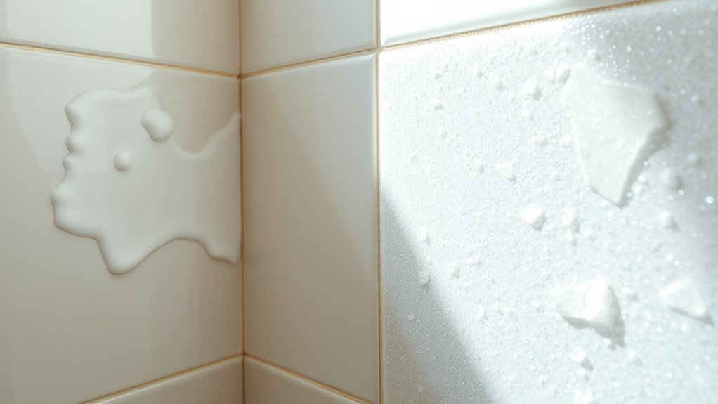 identify and treat bathroom deposits