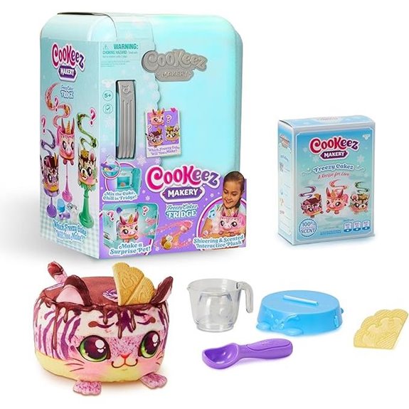 Cookeez Makery Freezy Cakez Plush Interactive Toy