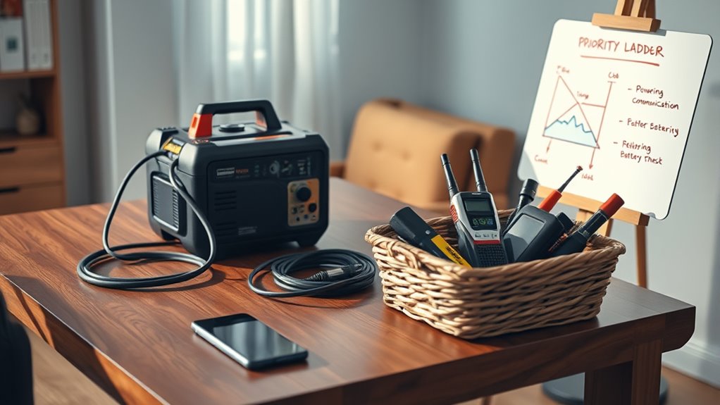 keep communication devices charged