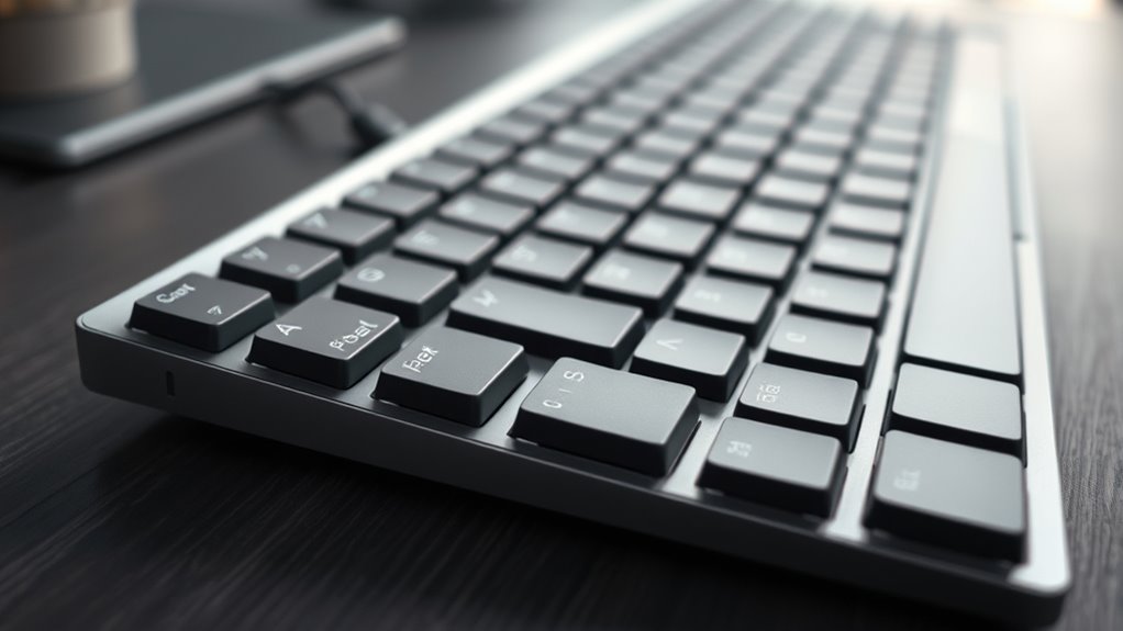 keyboard tilt influences wrist comfort