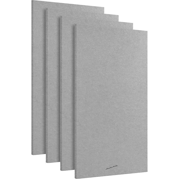 Acoustic Panels 4 Pack ROOM KIT Large 46 x 23 Mid Grey
