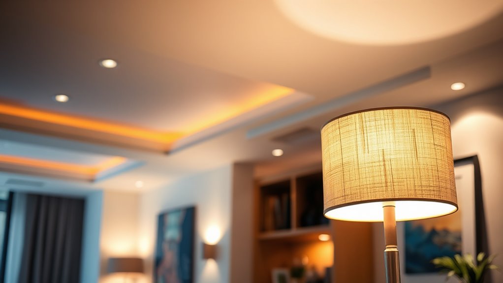 layered lighting for harmony