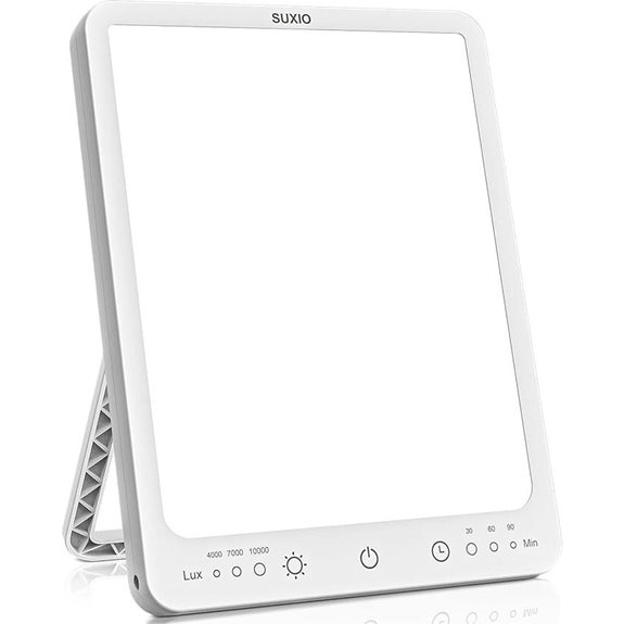 SUXIO Light Therapy Lamp with 3 Modes and Memory