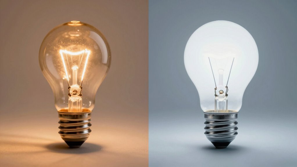 lighting color temperature comparison