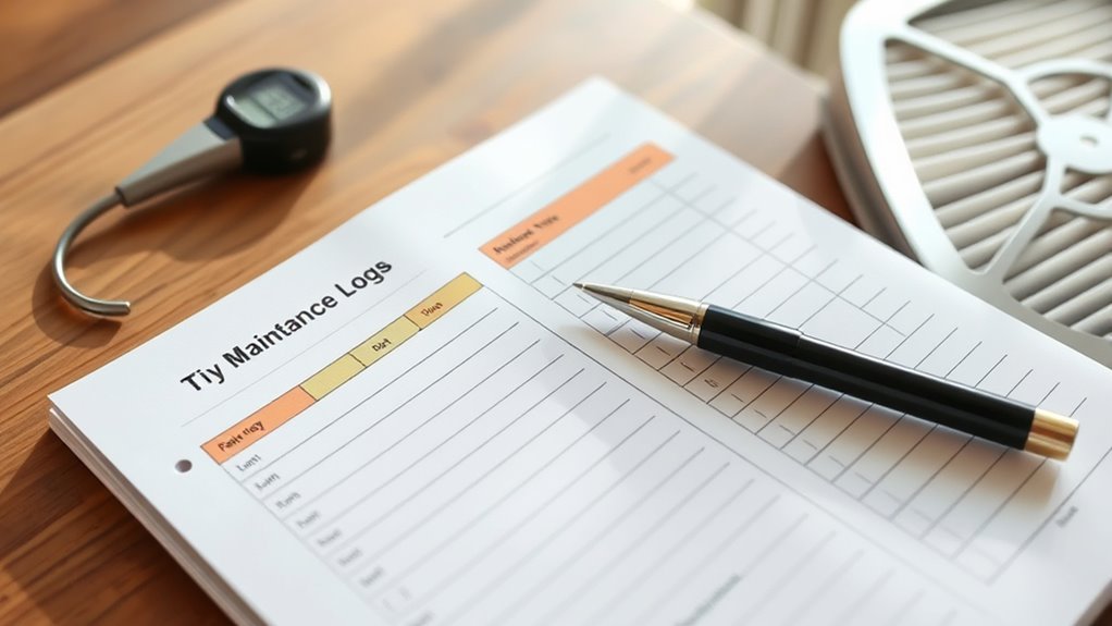 log filter change dates