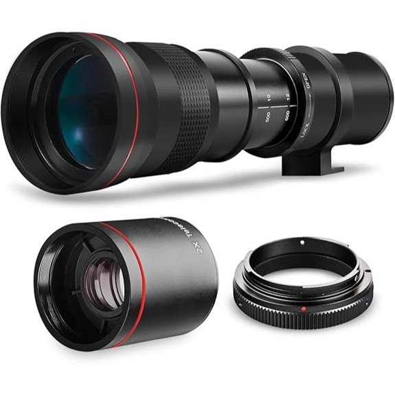 High-Power 420-1600mm Telephoto Lens for Nikon DSLR