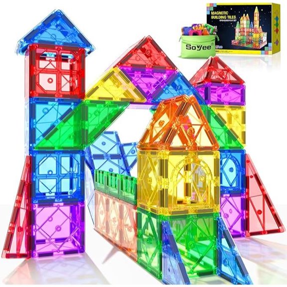 magnetic building blocks set