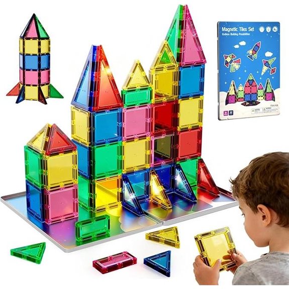 magnetic stem building set