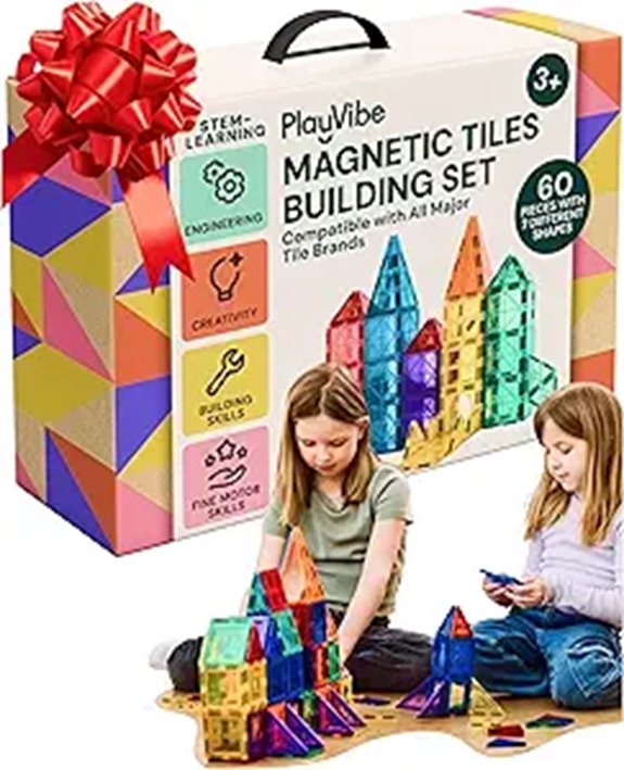 magnetic stem building set