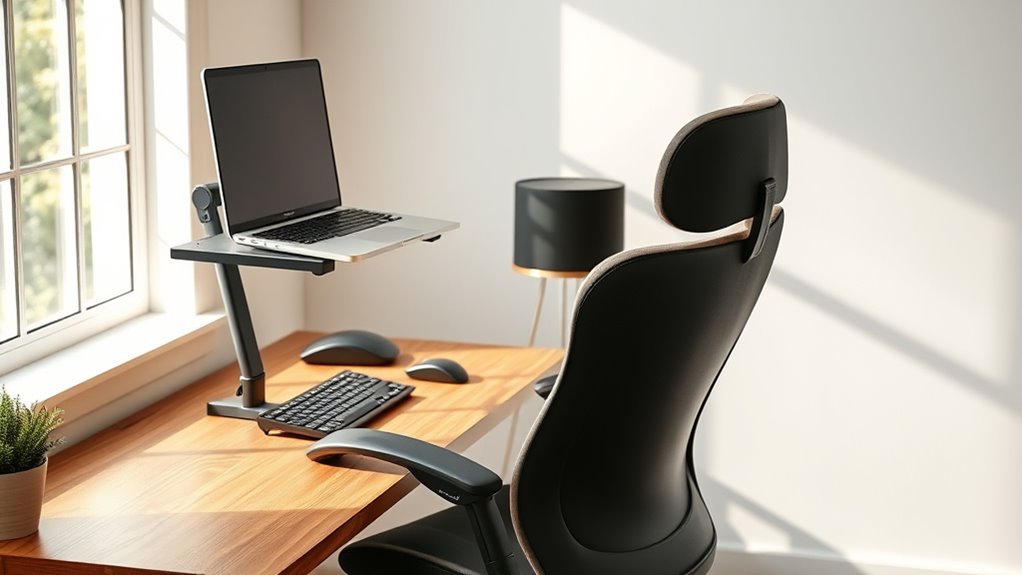 maintain proper ergonomic posture