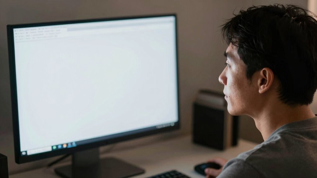 maintain proper screen distance