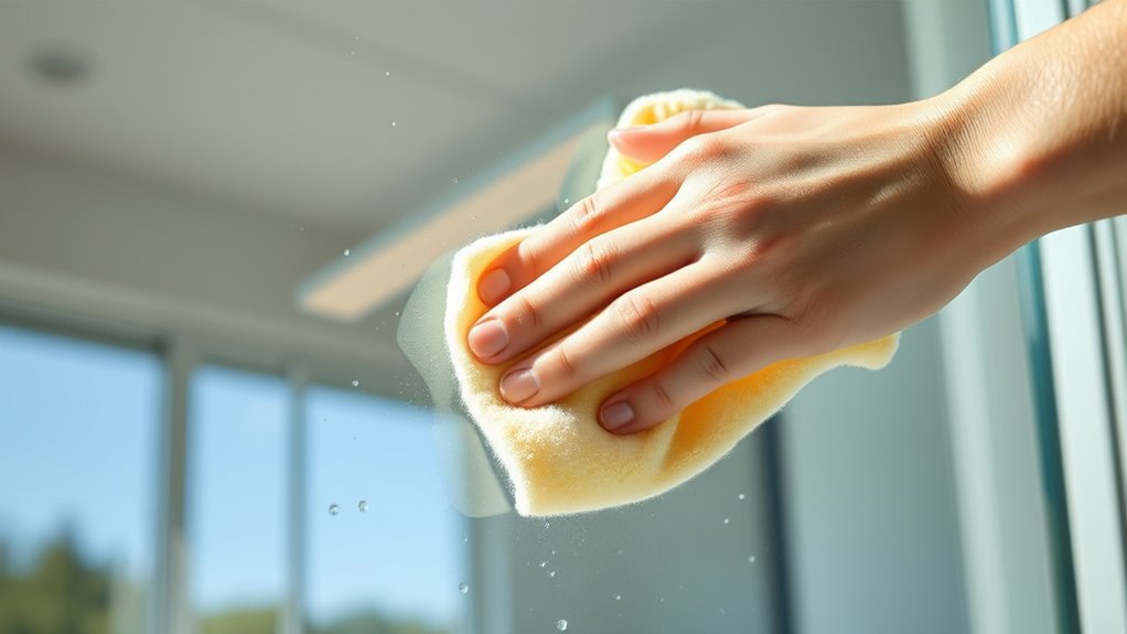 master streak free glass cleaning