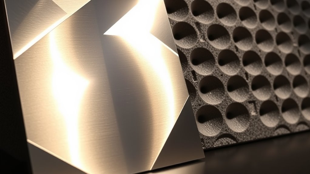 materials bouncing sound waves