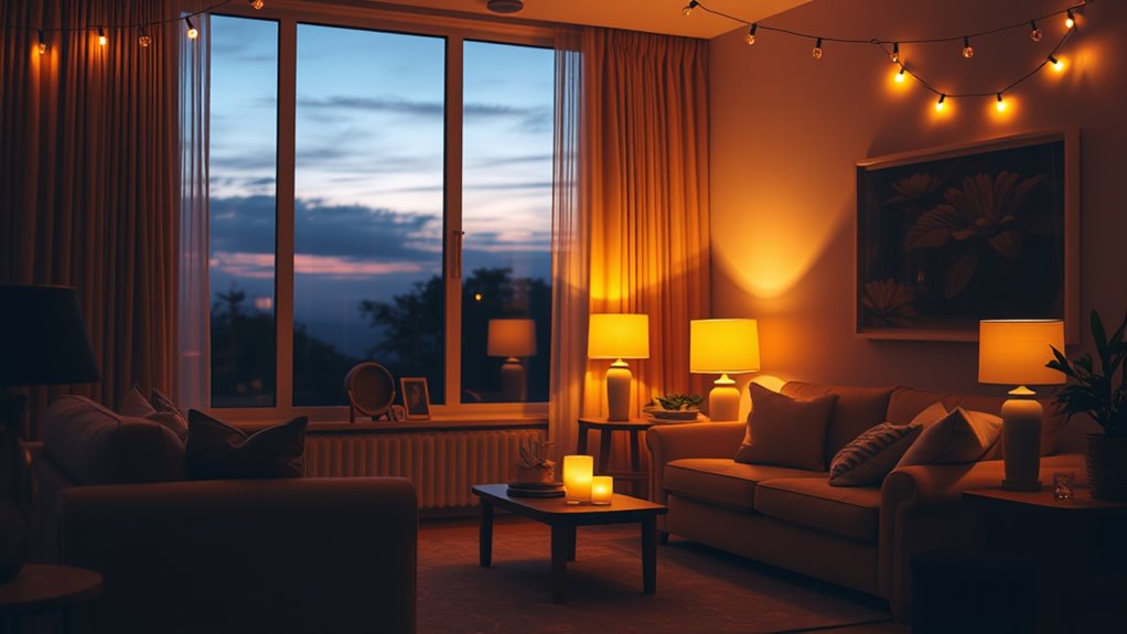 maximize evening natural light