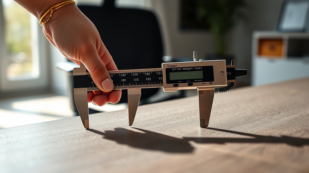 measure desk height correctly