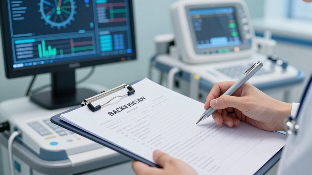 medical device backup planning