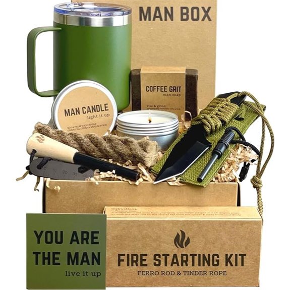 Man Box Gift Set for Men and Guys