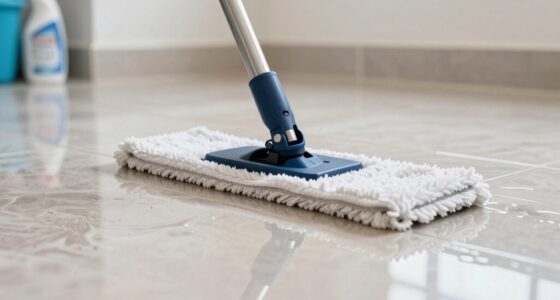 minimal water floor cleaning