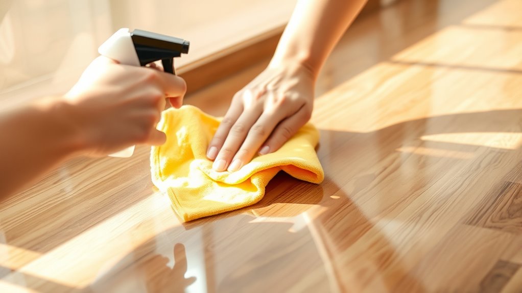 minimal water stain removal