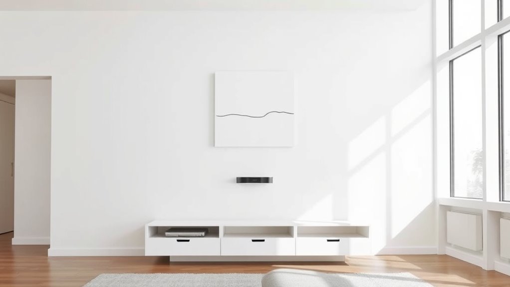 minimalist smart space design