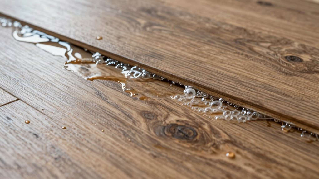 moisture causes laminate bubbling
