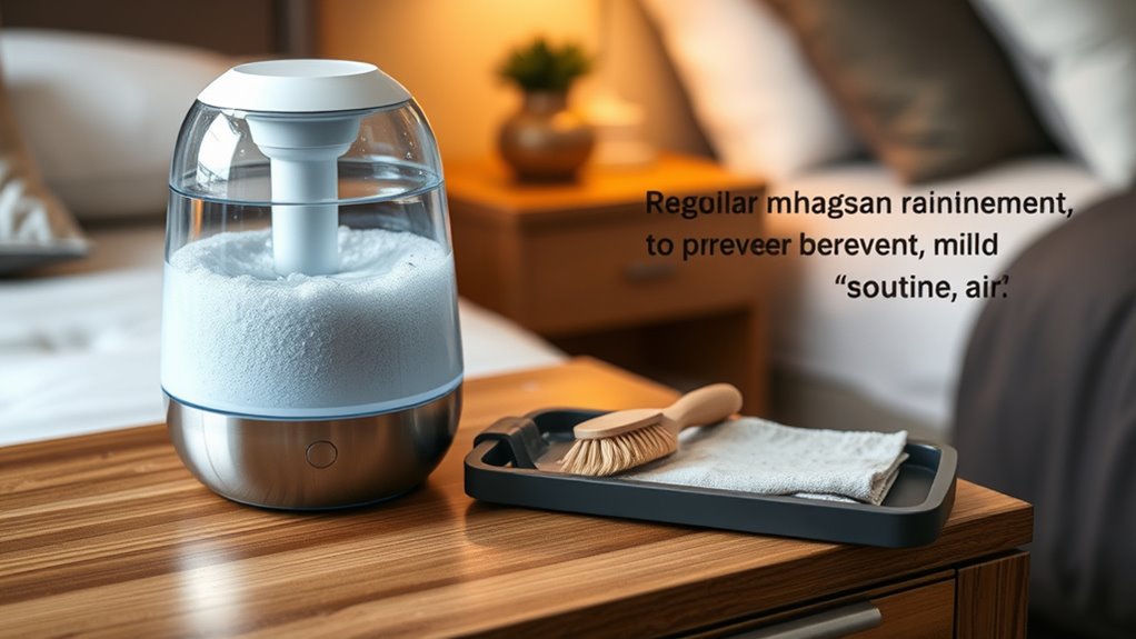 monitor humidifier for odors