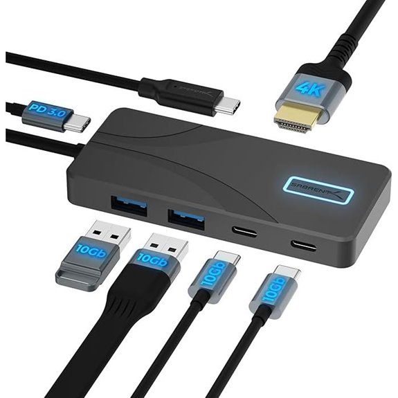multi port usb c hub