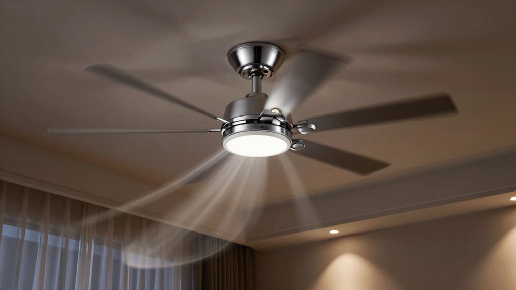 nighttime fan reverse setting