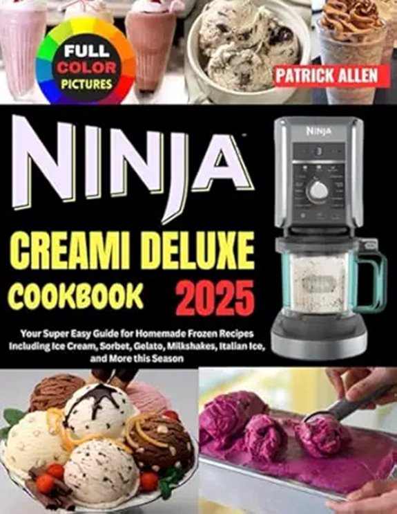 Ninja Creami Deluxe Cookbook 2025: Frozen Recipes Guide