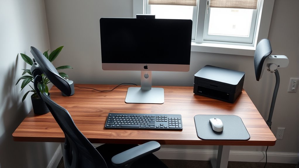 optimal ergonomic workspace setup