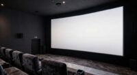 optimal home theater screen sizes