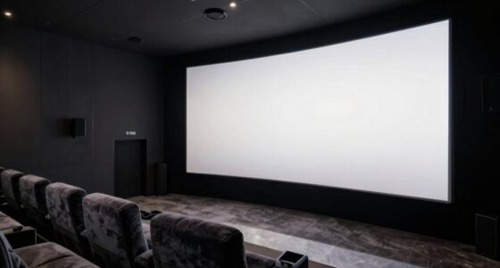 optimal home theater screen sizes
