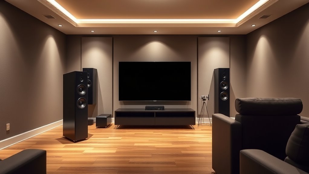 optimal speaker placement angles