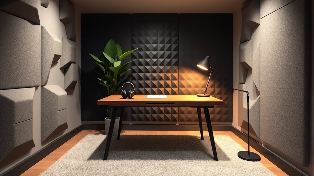 optimize home office acoustics