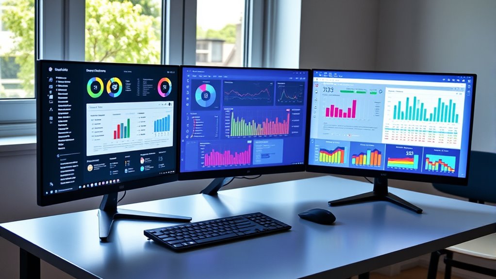 optimize multi monitor workspace ergonomics