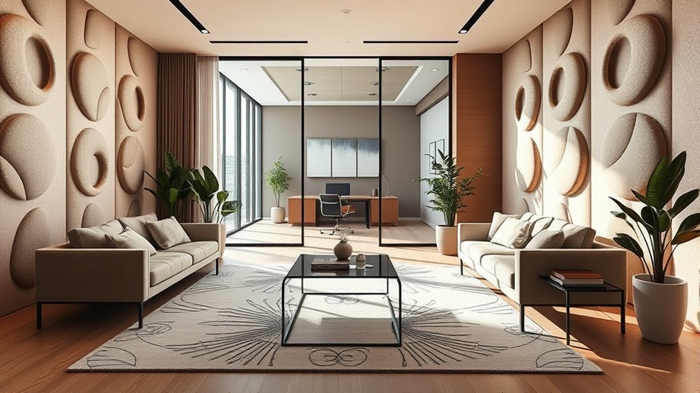 optimize room sound absorption