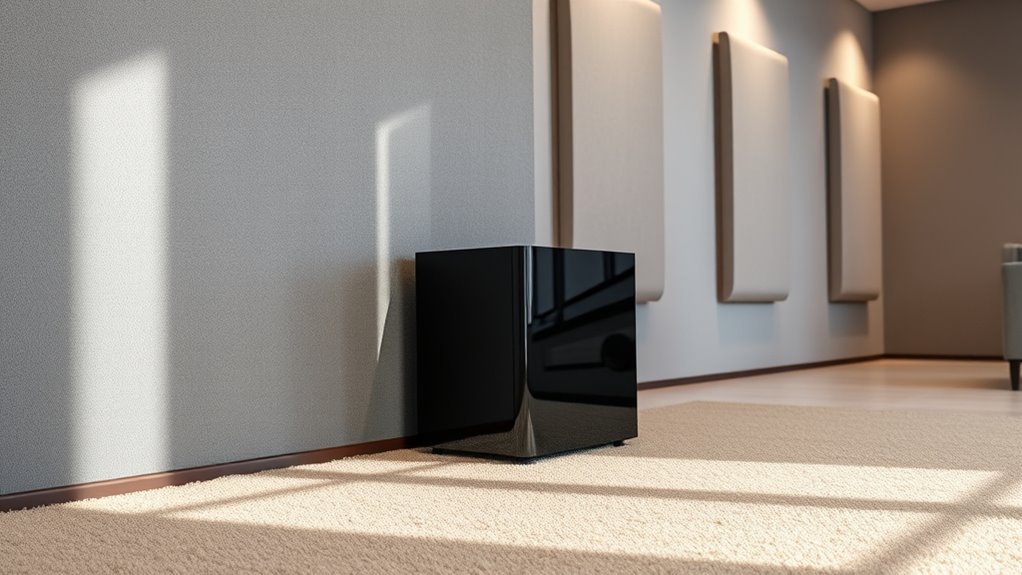 optimize subwoofer placement acoustics