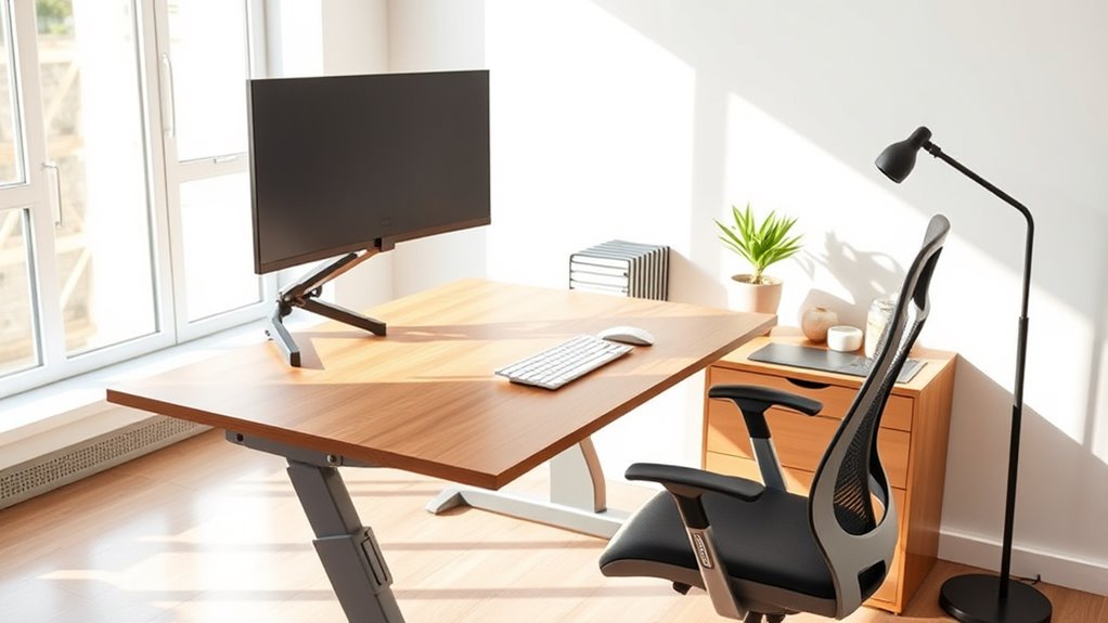 organized workspace for efficiency