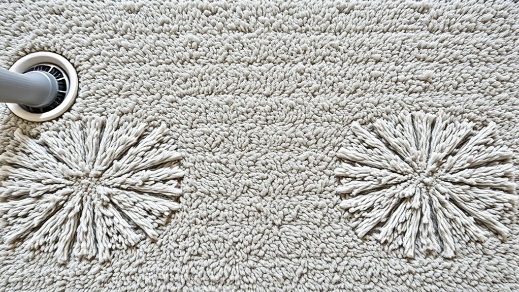 overlap for thorough cleaning