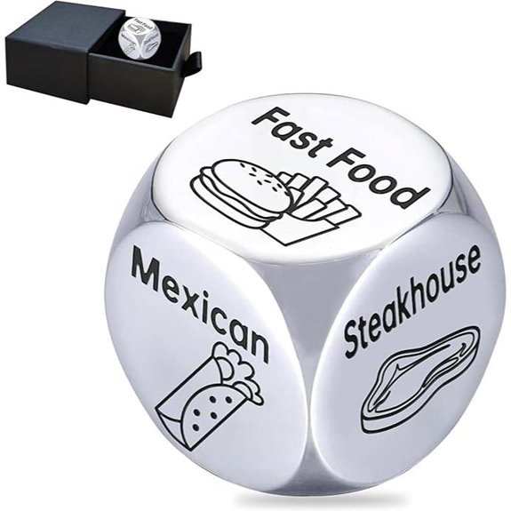 Father's Day Food Dice Gift for Him & Her