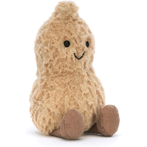 Jellycat Amuseables Peanut Plush Toy 6 Inches